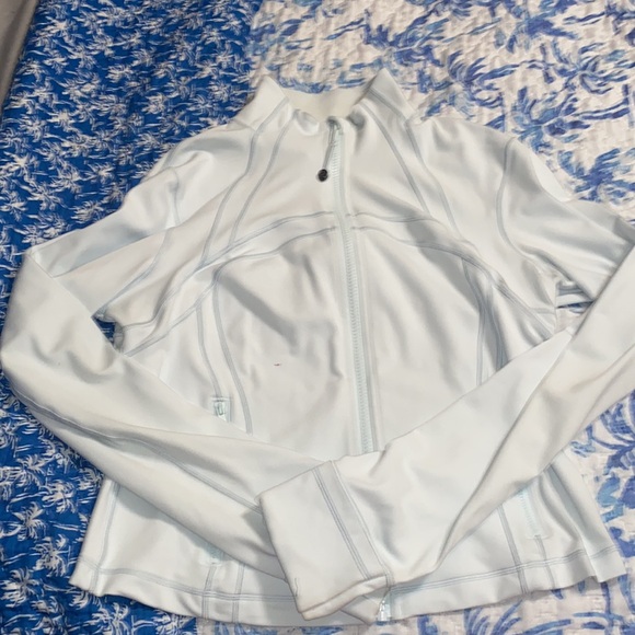 Define jacket cropped sheer blue - Picture 6 of 7